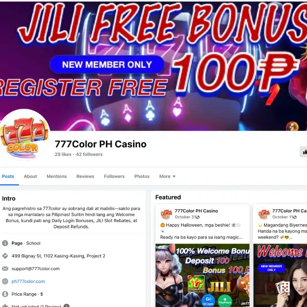 facebook 777color tagalog version